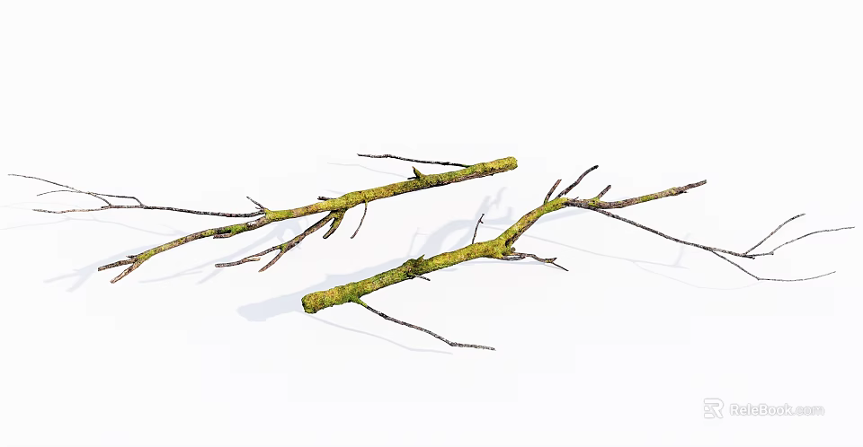 Natural Stone And Wood Materials For Rustic Home Decor Projects 3d model