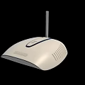 SAGEM Wireless Router With White Compact Design And Antenna For Home Network