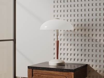 Modern table lamp 3d model