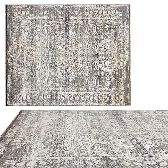 American Style Simple Carpet Simple Carpet Living Room Carpet 3d model