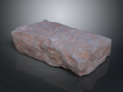 Natural Stone Block With Rough Texture For Decorative And Construction Projects 3d model