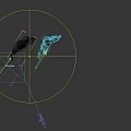 Sword Wielding Game Movie Character In Traditional Yellow Top Dark Pants Various Dynamic Poses