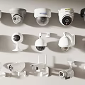 Different Types of Surveillance Cameras Dome Bullet PTZ Models For Indoor Outdoor Security Monitoring
