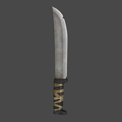 Modern knife knife 3d model