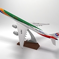 Modern toy airplane airplane 3d model