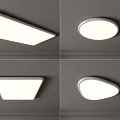 Modern Ceiling Lights With Various Shapes For Indoor Home Lighting Decor 3d model