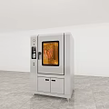 Stainless Steel Commercial Kitchen Oven With Glass Door And Digital Control Panel