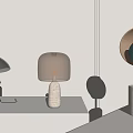 Elegant Modern Table Lamps With Marble Bases And Stylish Translucent Shades