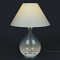 Table Lamp Night Lamp Glass Table Lamp 3d model