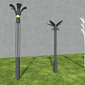 Outdoor Garden Lights With Various Modern Designs For Lawn And Pathway Decoration
