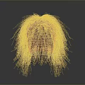 Red Curly Hair Wig As Daily Life Product For Fashion And Beauty
