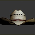 Modern Hat Cowboy Hat Straw Hat 3d model