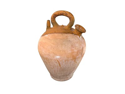 Pottery Pot Pottery Porcelain Cultural Relics Decorations Water Pot Wine Pot Antique 3d model