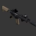 M4A1 Custom Rifle 3d model