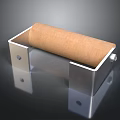 Metal Frame Support Bracket With Wooden Roller For Industrial Equipment