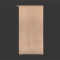 Light Wood Storage Shelf With Modern Design Multiple Open Shelves And Compartments