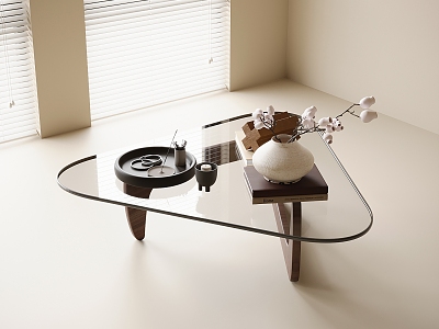 Modern coffee table model