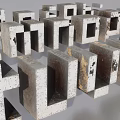 Alphabet Letter Shaped Decorative Ornament Set for Modern Home Desktop Decoration