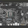Computer Motherboard Computer Motherboard High-end Motherboard High-end Motherboard Gaming Motherboard Asus Motherboard 3d model