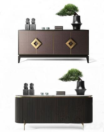 Side Cabinet 3d model