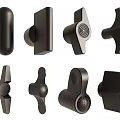 Modern Cabinet Handles With Various Sleek Designs And Geometric Shapes For Furniture