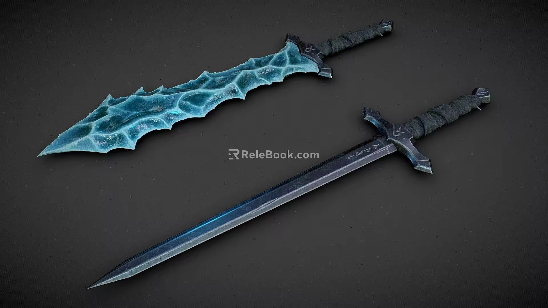 Weapons Ice Sword 3d model
