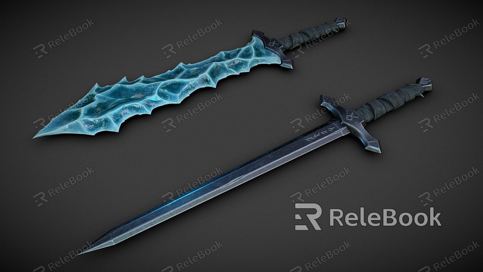 Weapons Ice Sword model