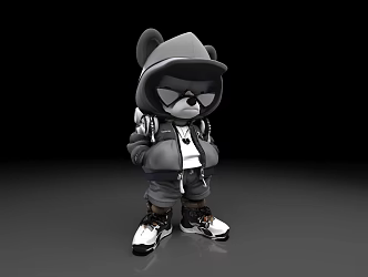 Tide Play Bear Doll 3d model
