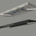 Stylish Outdoor Awning With Canvas Material And Metal Frame For Cafe Restaurant