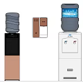 Modern Home Appliances Including Floor Standing Water Dispensers And Wall Mounted Units