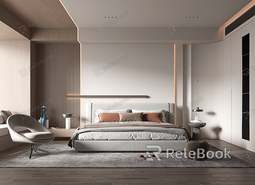 Modern Bedroom model