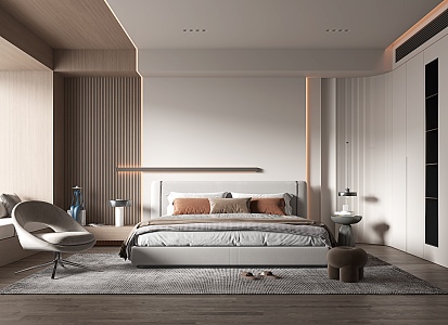 Modern Bedroom 3d model