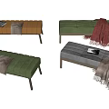 Modern Sofa Bench Sofa Bench 3d model