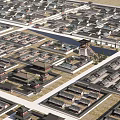 Ancient Architecture Complex With Traditional Tiled Roofs Courtyards And Scenic Lakeside Trees