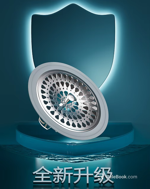 Modern Bathroom Accessories Stainless Steel Floor Drain With Sleek Design And Functional Grate 3d model 