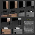 Modern Bathroom Vanity Design With Wooden Gray Cabinet Mirror Faucet And Storage Shelves