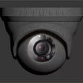 Projection Monitoring Dome Surveillance Camera With Metal Casing And HD Lens