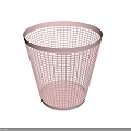 Sturdy Metal Mesh Trash Can For Public Facility Use In Public Areas