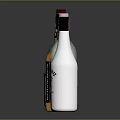 Various Alcohol Drink Bottles With Different Brands And Colorful Designs