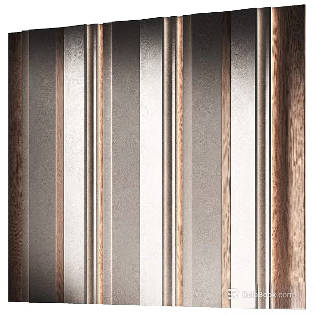 Modern Decorative Ornament Combination With Diverse Textures And Stylish Design For Home Decor 3d model 