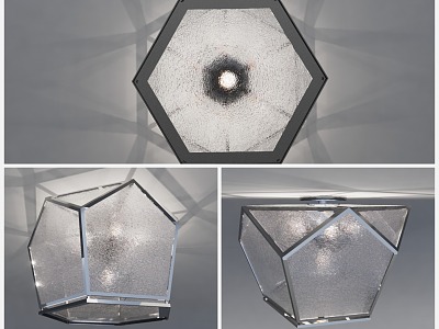 Modern ceiling lamp model