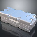 Industrial Metal Mechanical Equipment Component With Smooth Reflective Surface And Structural Parts