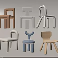 Stylish Children's Chairs With Various Modern Designs And Colorful Styles