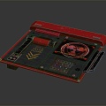 Modern Sci-Fi Equipment Sci-Fi Panel Sci-Fi Instruments 3d model