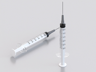 Syringe Medical Devices 3d model