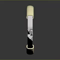 Durable Diagonal Pliers Hardware Tool with Beige Handles and Silver Metal Body for DIY Projects