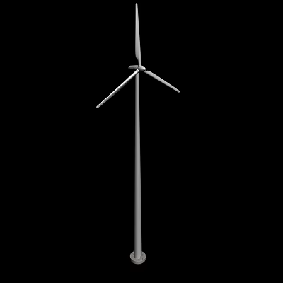 modern windmill 3d model modern windmill 3d model