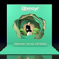 Giancyr Whole Art Chengdu Photo Check In Spot With Green 3D Structure And Model