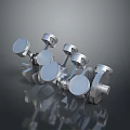 Metallic Shiny Engine Piston Connecting Rod Assemblies Mechanical Parts With Multiple Units