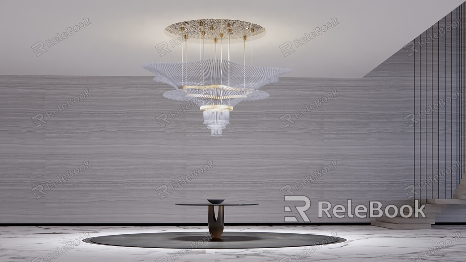 Light Luxury Crystal Chandelier Crystal Lamp Chandelier model